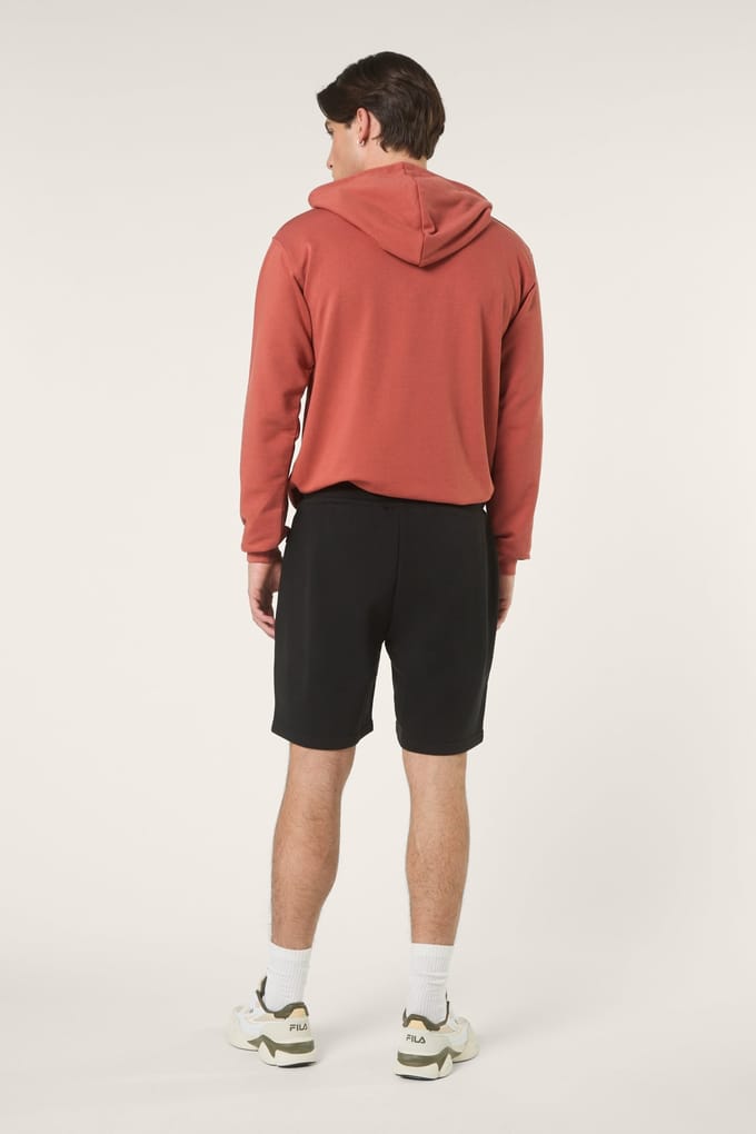 FILA Valsera Regular Logo Sweat Shorts Black Maat: M | Joggingbroeken Outlet | Unisex | Zwart