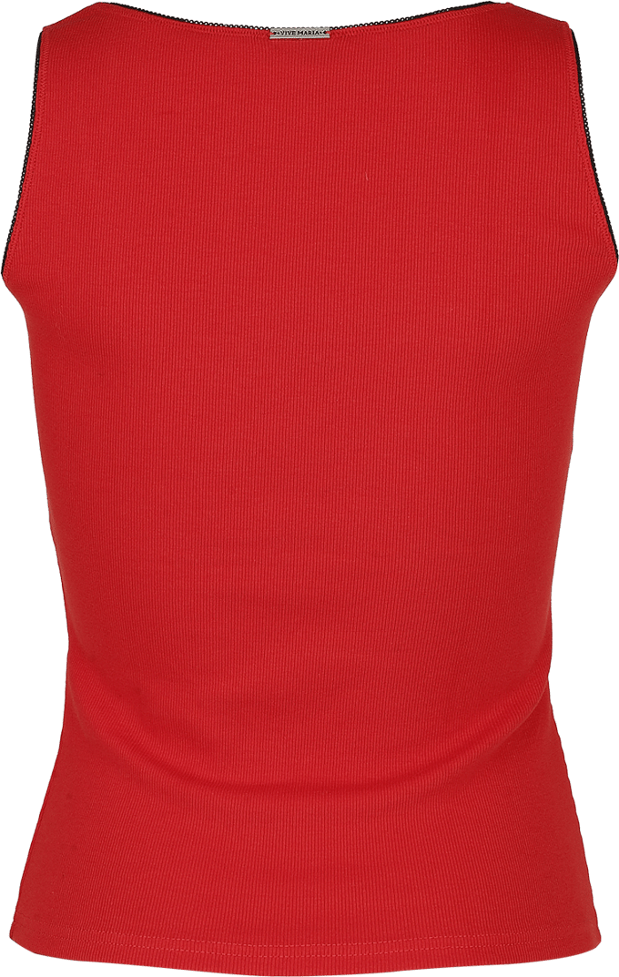 Vive Maria Top - Coquette Top - M tot XXL - voor Vrouwen - rood