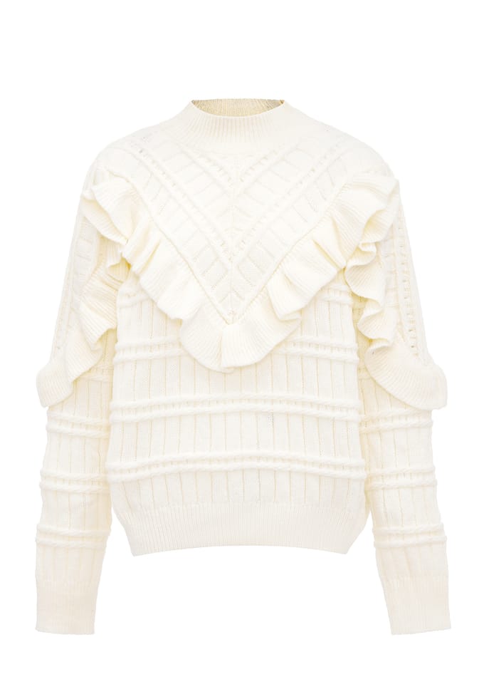 Faina Jumper Dames wolwit