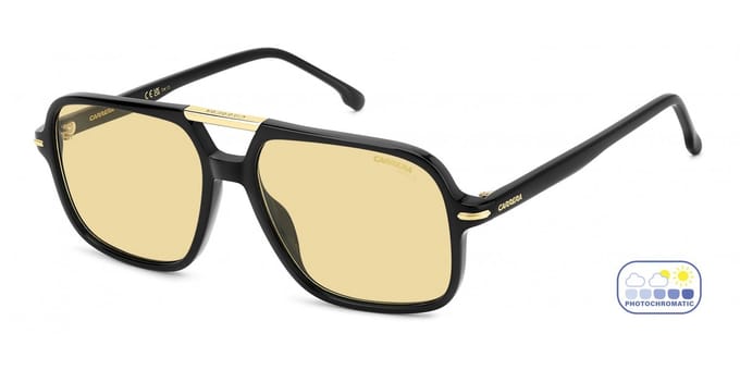 Carrera CARRERA 350/S Black yellow 58/16/145 MAN Zonnebrillen