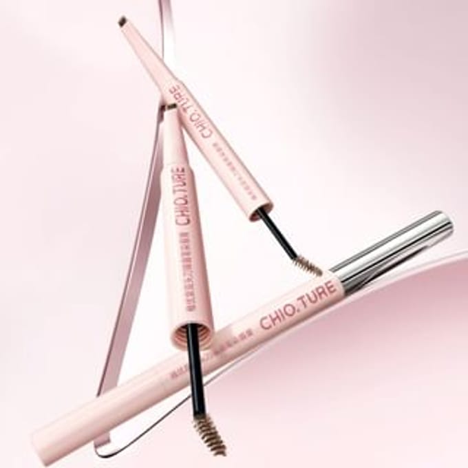 CHIOTURE - Dual-Ended Eyebrow Pen & Eyebrow Tint - 4 Colors 03# Light Beige (250mg & 750mg)