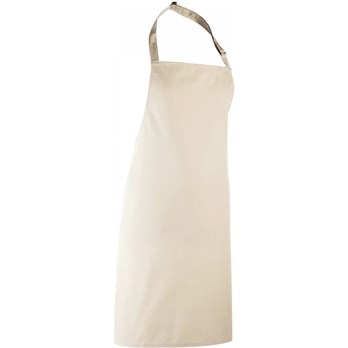 Premier Colours Bib Apron PR150 - Natural - One size