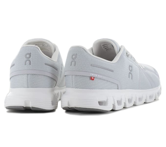 ON Running Cloud 6 - Heren Sneakers Schoenen Glacier-White 3MF10070070 5 , Maat: EU 43 US 9.5