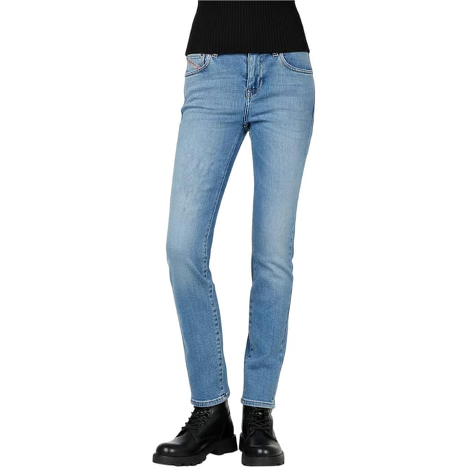Diesel Dames/Dames 2017 Slandy Jeans (Blauwe Denim)