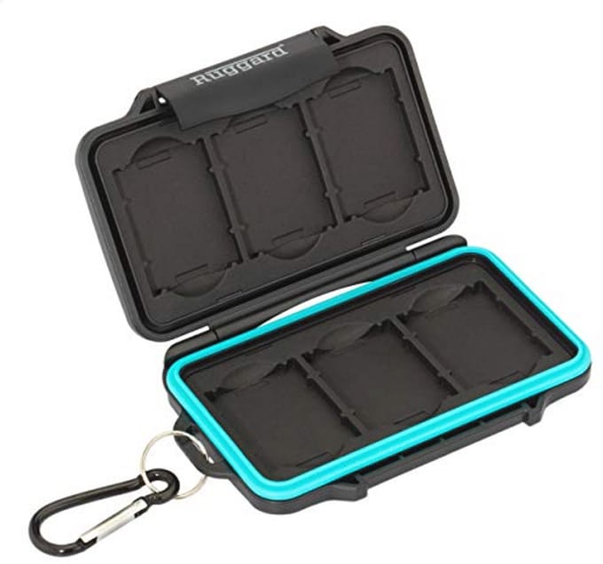 Memory Card Case voor 6 XQD of CFexpress kaarten - Bescherming en Vervoer