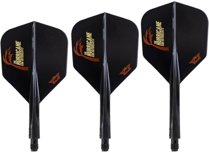 Condor Axe - Kim Huybrechts The Hurricane - Std.6 Black - Dart Flights