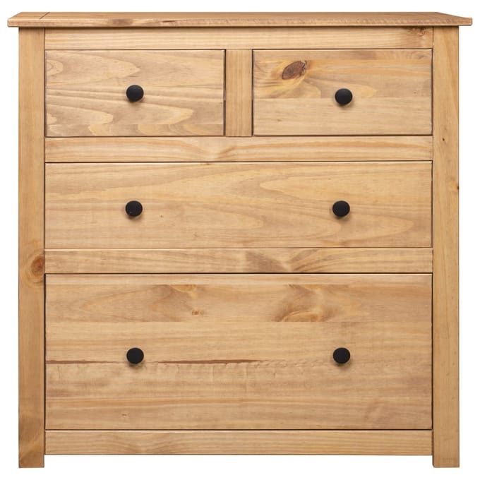 vidaXL - Dressoir - Panama - Range - 80x40x83 - cm - grenenhout