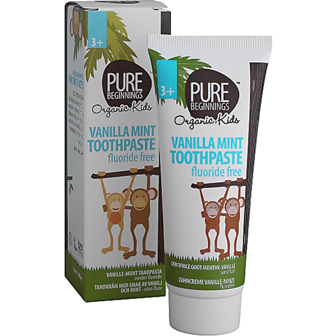 Pure Beginnings Tandpasta voor Kids met Vanille, Mint en Xylitol