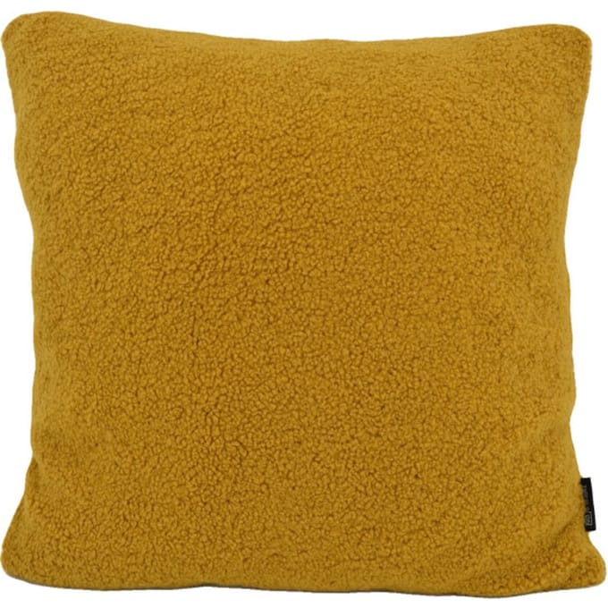 Gek op kussens! Sierkussen teddy oker | 45 x 45 cm | polyester
