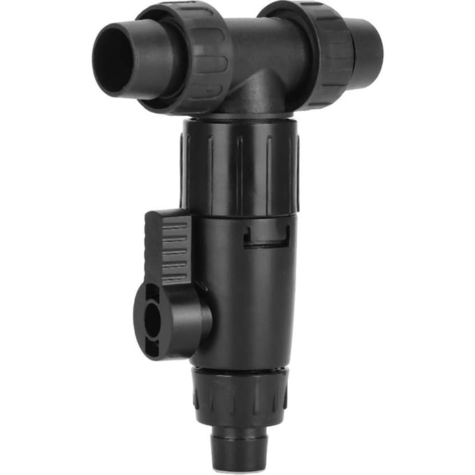 Voedselkwaliteit Plastic Compact Geen Vervuiling Aquarium Multifunctioneel Waterwisselaar Vis Tanks AccessoireVerbind 16 22mm Water black