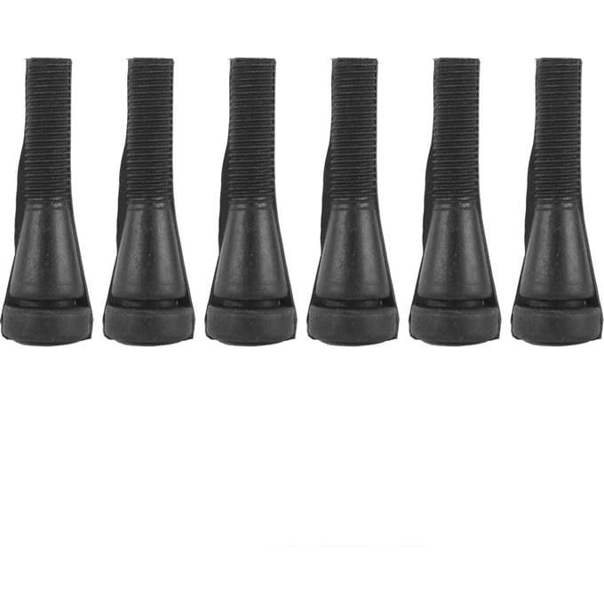 100PCS Plumeuse de Volaille Machine Plumeuse Caoutchouc Dépilatoire Remplacement pour Canards Poulets Oies Black