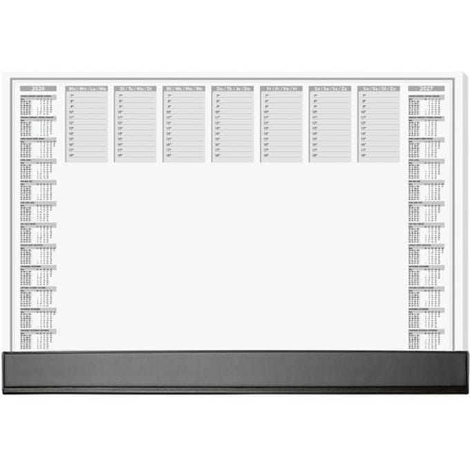 Sigel H6365 Bureau onderlegger Papier Weekplanner Met beschermflap (b x h) 59.5 cm x 41 cm 2026, 2027 40 vellen