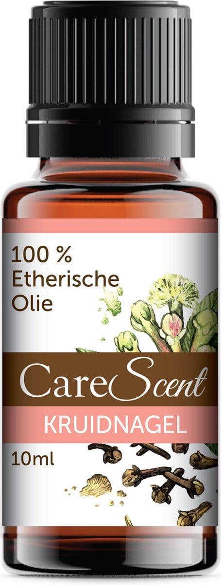 CareScent Kruidnagel Etherische Olie - Aromatherapie - Essentiële Olie - Kruidnagelblad - Geur voor Aroma Diffusers - 10 ml