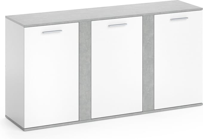 Vicco Novelli Sideboard – 40 x 80 cm met deuren Beton