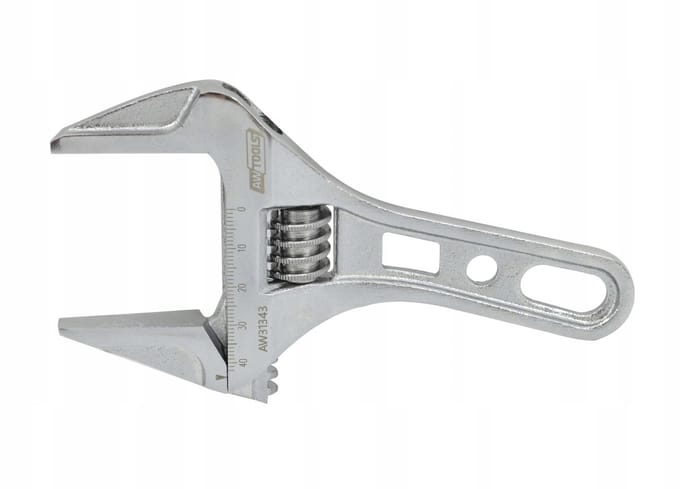 AWTOOLS - Zweedse Moersleutel - 150mm - Ergonomische Handgreep - Breed Bekken