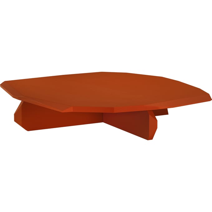Objekte unserer Tage FELS salontafel - sienna red