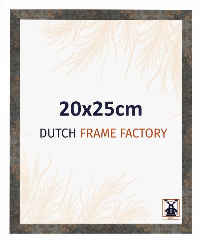 Fotolijst 20x25 cm - MDF - Geoxideerd Metaal - Benno