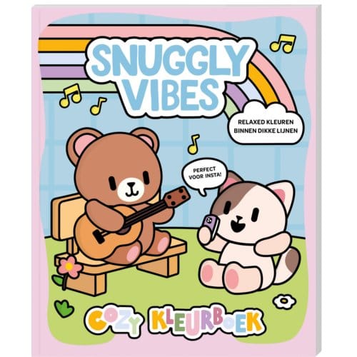 Cozy Kleurboek Voor Volwassenen - Snuggly Vibes - Interstat