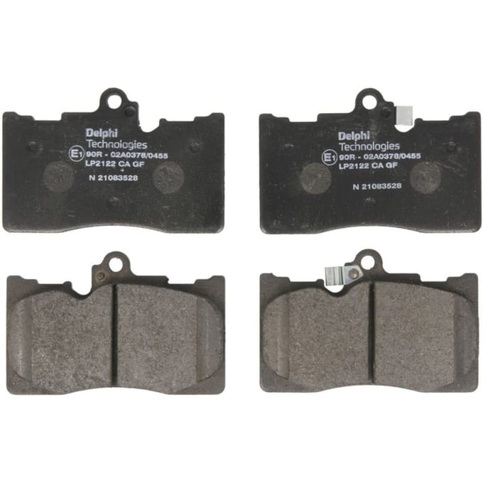 Remblokset DELPHI LP2122, voor