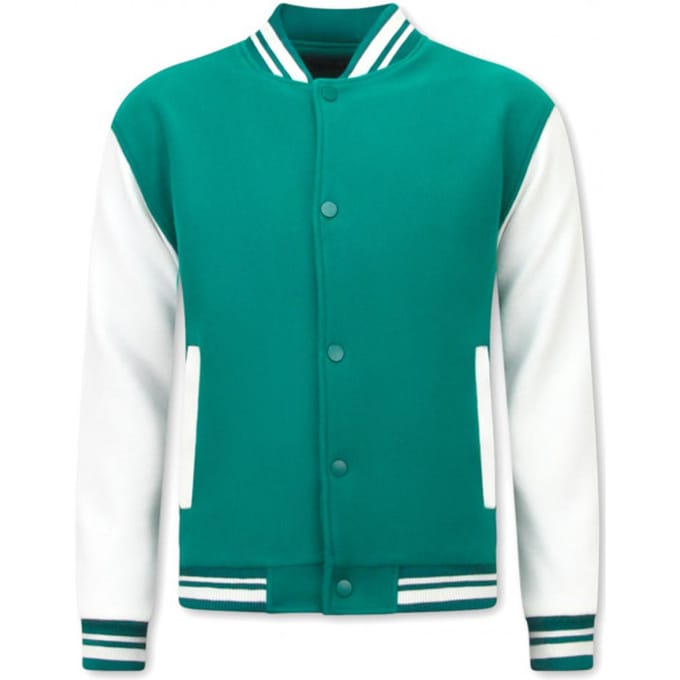 Collegejassen Heren Classic - LK-7065 - Groen