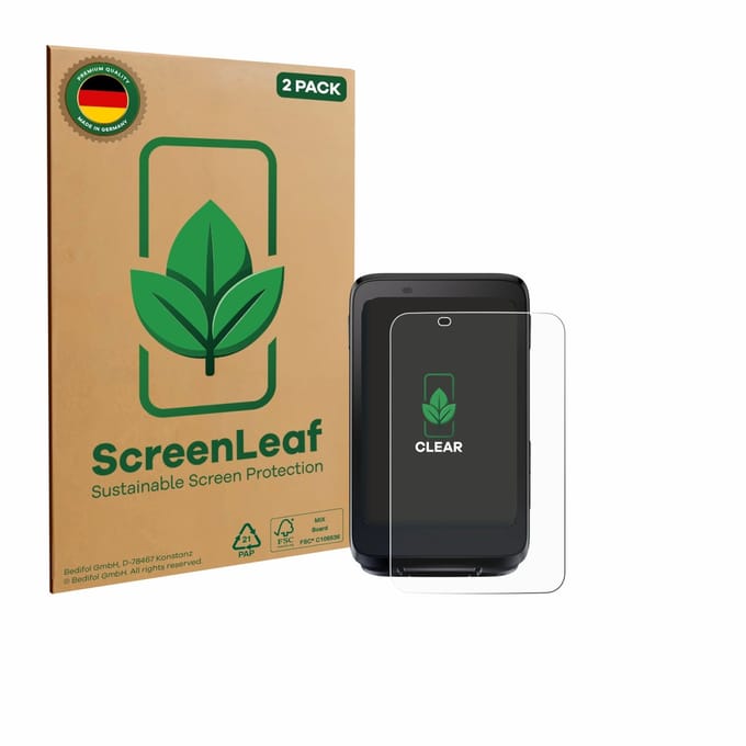 2 Stuks Screenprotector voor iGPSPORT BiNavi - Hoogwaardige Beschermfolie transparant