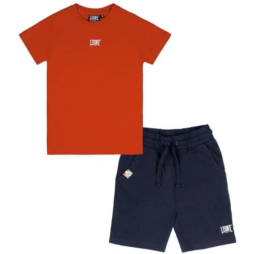 Setjes Leone 1947 Boy Sets T-Shirt + Bermuda Basic