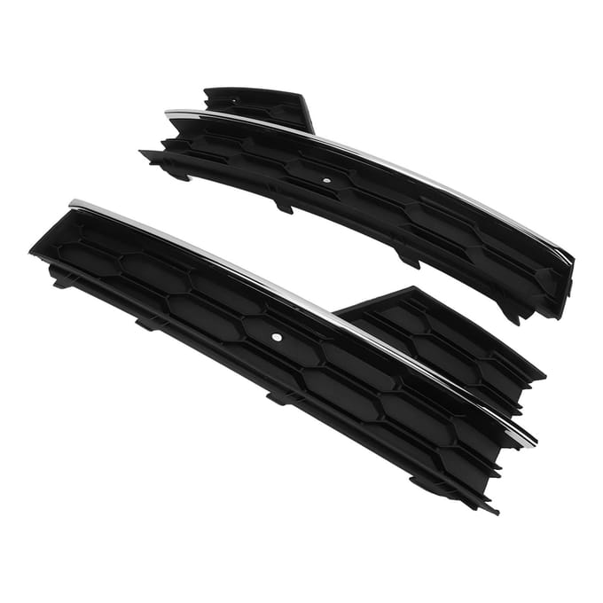 1 Paar Mistlichtroosterafdekking 5E0807682G Links Rechts Vervanging Voor OCTAVIA Combi Facelift 5E 2017 black