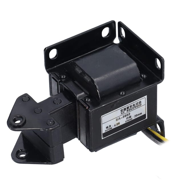 BERM AC Solénoïde Électroaimant Traction Push Pull Aimant Électrique AC220V SA ?3602