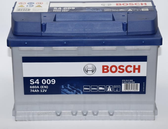 Bosch S4 009 Blue Auto Accu 12V 74 Ah