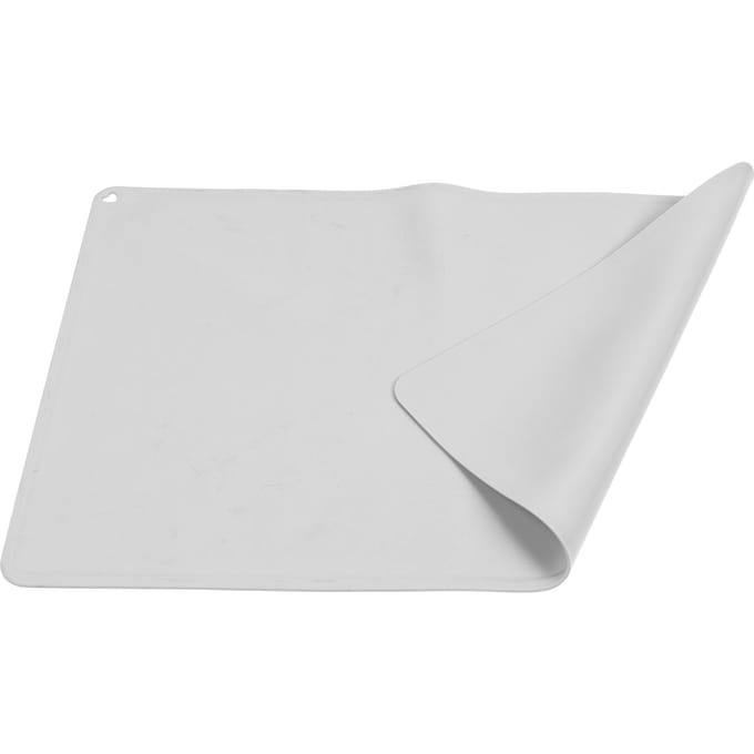 Waterdichte Antislip Placemat Silicone Hitte-isolatie Pad Kinder Tafelmat voor Keukengebruik(Grijs ) grijs
