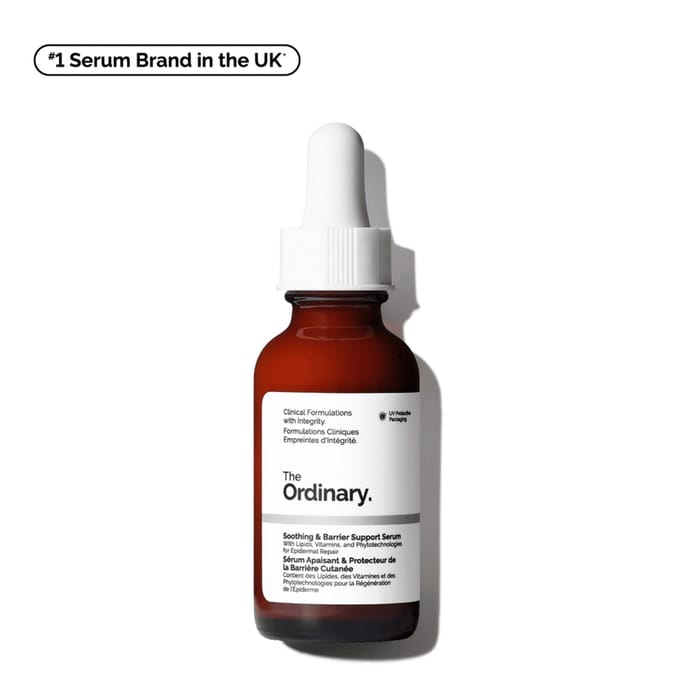 Soothing & Barrier Support Serum 30 ml – Face Serum, Soothing, For Sensitive Skin, Pink, Lipids, Suitable For Morning Skincare Routine