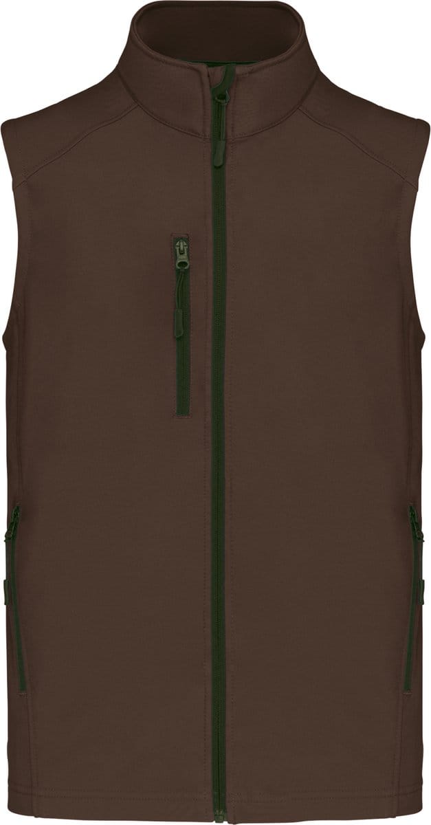 Kariban Softshell bodywarmer K403 - Chocolate - M