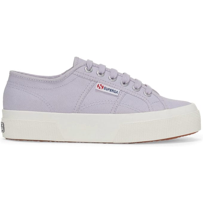 Superga Dames/Dames 2740 Veterschoenen (Lichtviolet/Avorio)