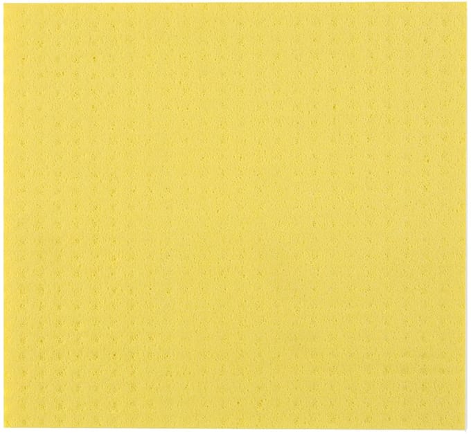HYGOCLEAN Sponsdoek, 200 x 180 mm, geel, 10 stuks
