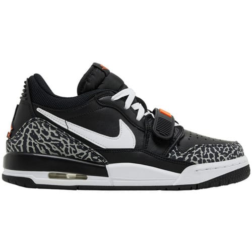 Lage Sneakers Nike Jordan Legacy 312 Low Black White Safety Orange (GS)