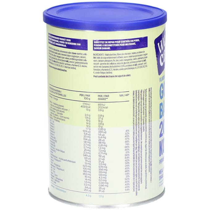 We Care Meal Replacement Shake Golden Banana 16x27 Poeder