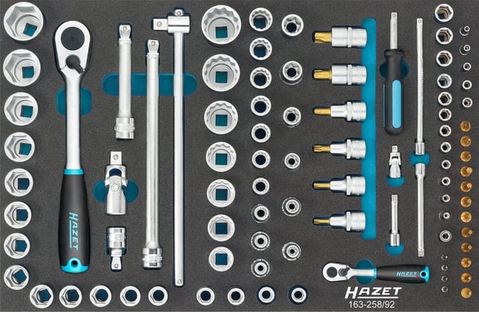 Hazet 163-258/92 Dopsleutelset