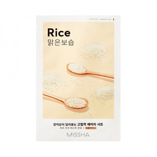 MISSHA - Airy Fit Sheet Mask - Rice - 1stuk