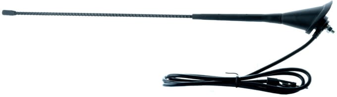 Einparts Actieve Autoantenne Fm/Am Met Din-Stekker En Rubberen Afdichting