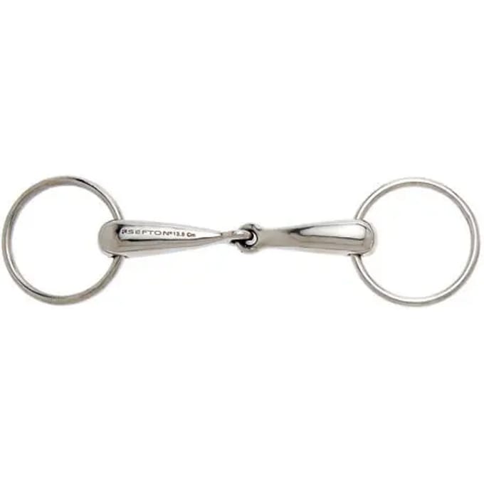 Mors simpel voor paard met holle kussen Sefton