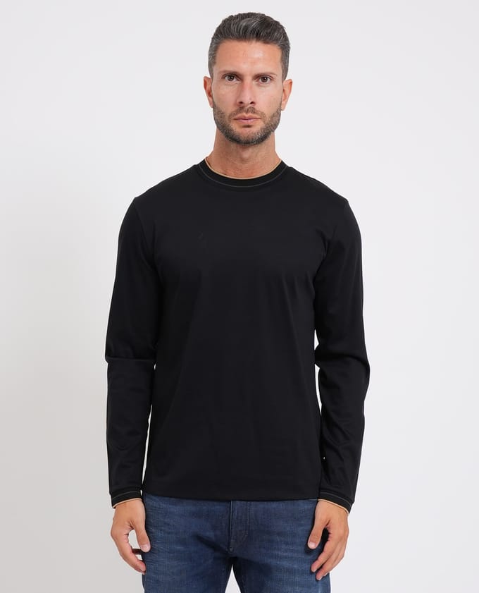 Boss T-shirts en Polo Zwart