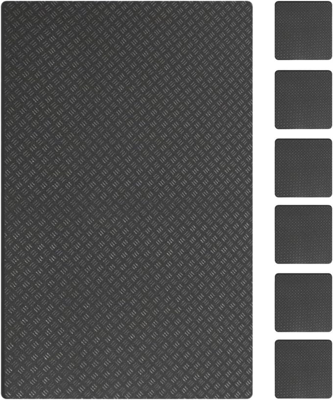 Loopband Vloermat - Beschermmat - Vloerbescherming - Anti-slip Ontwerp - Groot & Klein - Set