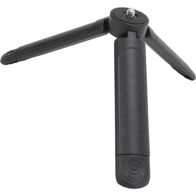 Desktop Camera Statief Uitschuifbare Poten Draagbaar met 1/4 inch Schroef Tafelblad Camera Statief Standaard voor gray