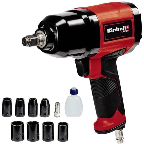 Einhell TC-PW 340 4138950 Pneumatische slagmoersleutel Draaimoment (max.): 340 Nm