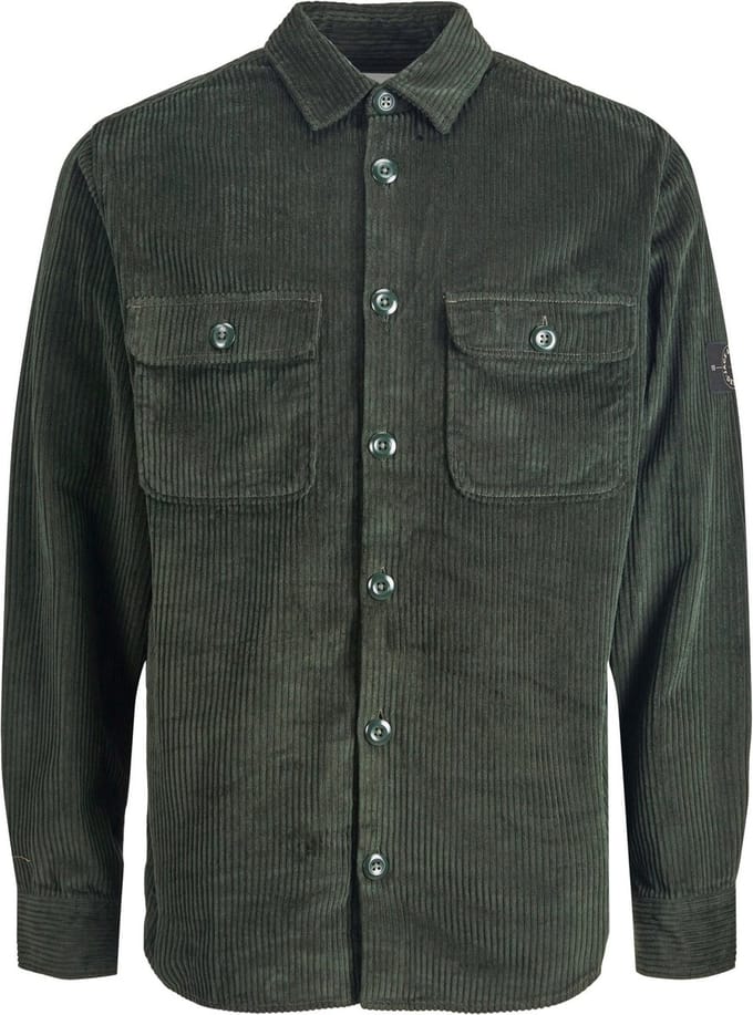JACK&JONES - JJDARREN CORD OVERSHIRT LS JNR - Jongens - Overhemden