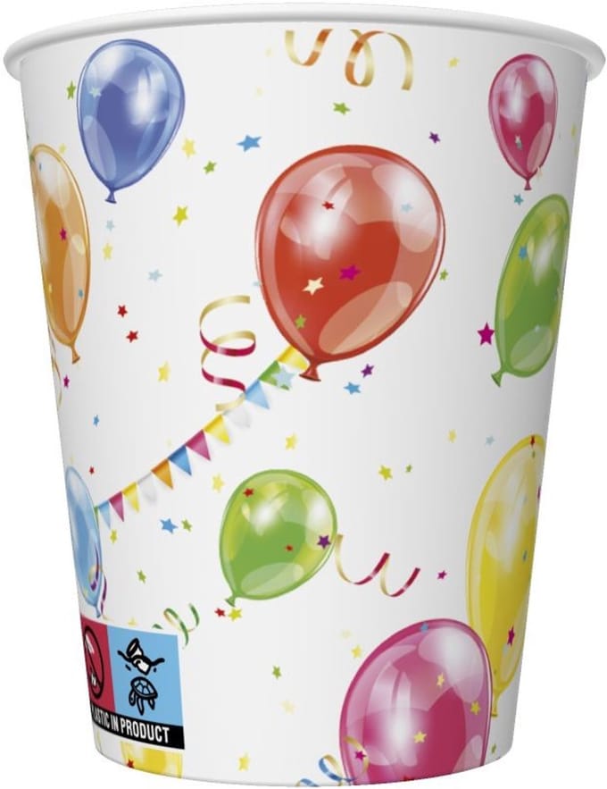 Daisy - Papieren bekers - Balloons