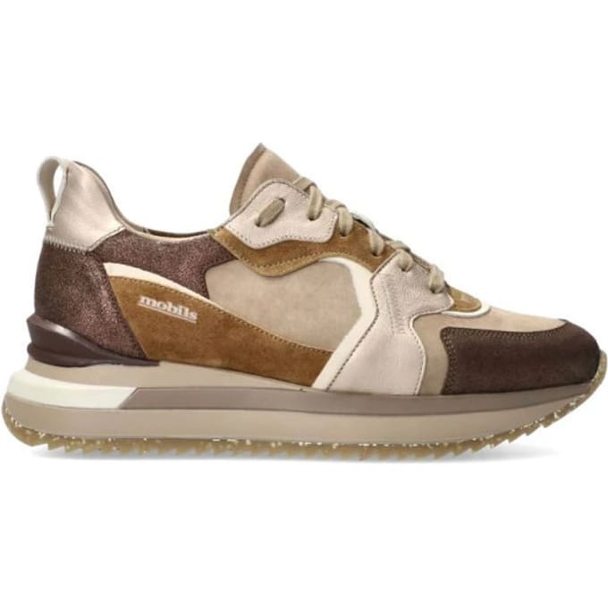 Mephisto Mobils Janel - dames sneaker - Bruin - maat 41 (EU) 7.5 (UK)