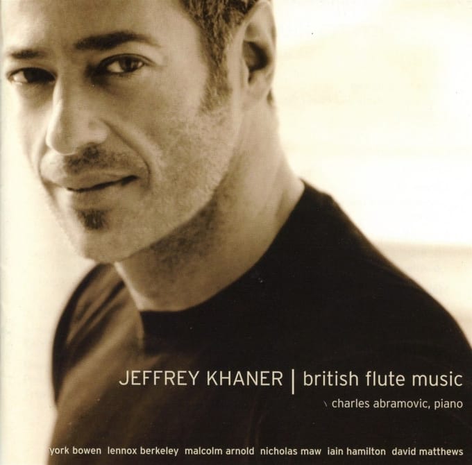 Jeffrey Khaner & Charles Abramovic - British Flute Music (CD)