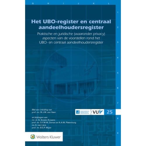 Het Ubo-Register En Centraal Aandeelhoudersregiste R