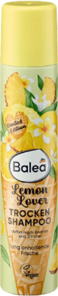 Balea Droogshampoo Lemon Lover | 1x 200ml - Ananas & Citroen | Limited Edition 2026